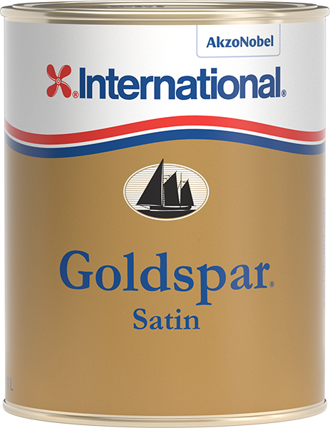 Jachtowy lakier bezbarwny Goldspar Satin International
